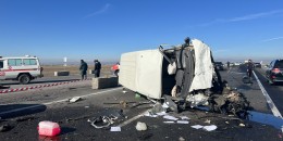 Մանրամասներ Երևան-Գյումրի ավտոճանապարհին տեղի ունեցած խոշոր ավտովթարից. կան զոհեր և վիրավորներ