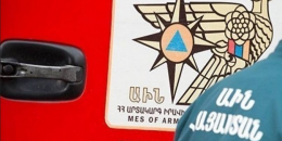 Գոշ-Դիլիջան ավտոճանապարհին ավտոբուսն արգելափակվել է փոսում