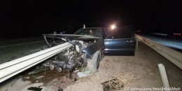 Արտաշատ-Երևան ճանապարհին բախվել են «Mercedes-Benz»-ը և «Volvo»-ն. վիրավորների վիճակը ծանր է