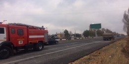 Երևան-Սևան ճանապարհին բախվել են «ԶԻԼ» ու «JAC» բեռնատարները