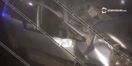 Opel-ը մխրճվել է КамАЗ-ի մեջ, ամուսիններն ու նրանց 2 անչափահաս երեխաները տեղափոխվել են հիվանդանոց