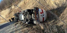 Խոշոր ավտովթար՝ Լոռու մարզում. ՌԴ 57-ամյա ոչ սթափ վարորդը բեռնատարով կողաշրջվել է. կա վիրավոր