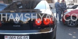 Վթարվել է ՀՀ գլխավոր դատախազ Աննա Վարդապետյանի ծառայողական մեքենան