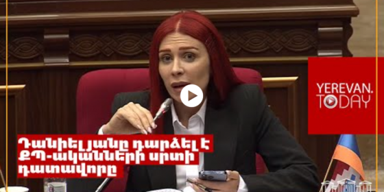 Ագնեսա Խամոյանը հիշեցրեց Նիկոլ Փաշինյանի խոսքերը Արմեն Դանիելյանի մասին