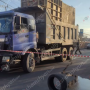 Երևանում ռուսական համարանիշներով բեռնատարը բախվել է գազատար խողովակներին, կոտրել մի քանիսը. սկսվել է գազի արտահոսք
