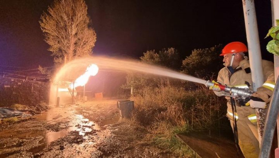 Խոշոր հրդեհ Ջերմուկի խճուղում գնտվող 15 տոննայանոց հեղուկ գազի ռեզերվուարում․ վիրավորներից 2-ի վիճակը ծանր է