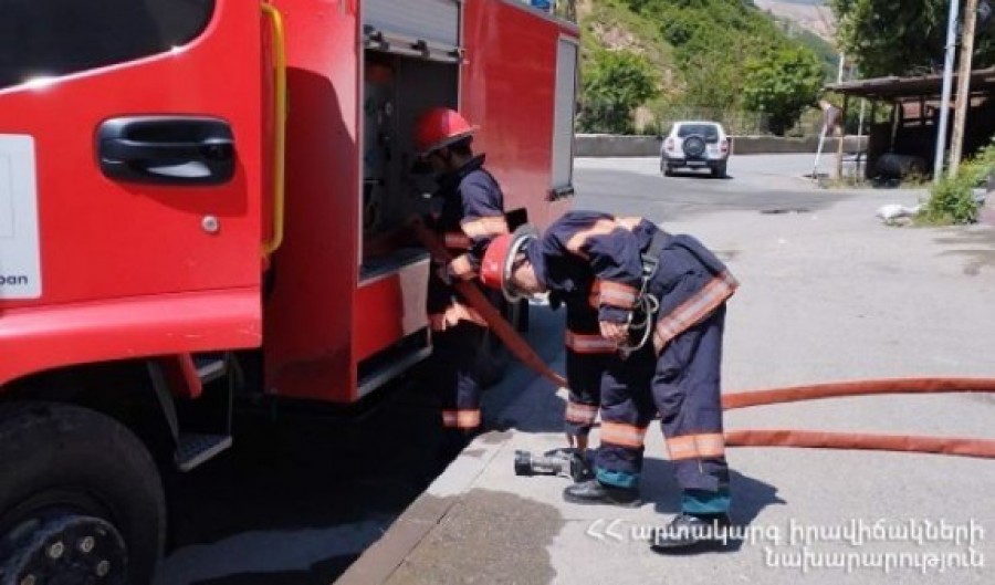 Սևքար գյուղում այրվել է տուն