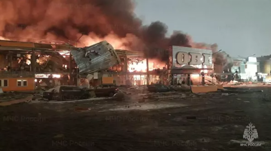 Մոսկովյան «Մեգա Խիմկի» առևտրի կենտրոնում հրդեհ է բռնկվել․ մեկ զոհ կա