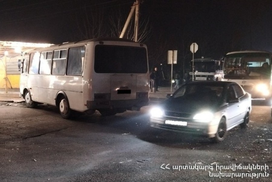 Նորագավիթի ՃՈ նախկին հենակետի մոտակայքում վթար է տեղի ունեցել