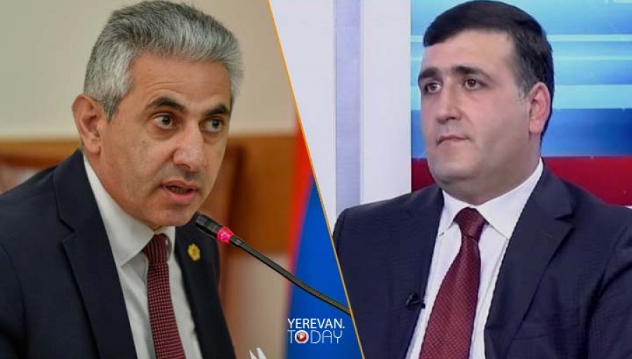 Արա, ա՛յ ծաղրածու, բա որ տենց պրինցիպիալ տղա ես, ի՞նչի չես գնում քո հայրենի Ջերմուկ, քո ընտանիքի լավ բարեկամ, քեզ հացի տեր սարքած, քեզ մարդամեջ մտցրած Արսենյաններին տեսնես․ Մանթաշյանը՝ Ղազարյանին