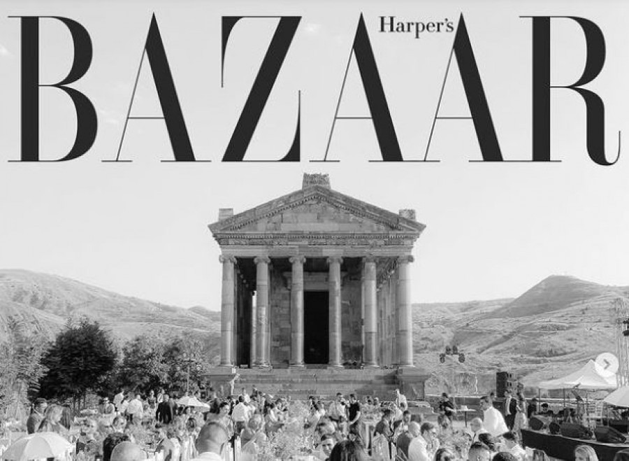 Harper's Bazaar Arabia-ի էջերին Գառնիում հայկական հարսանիքից լուսանկարներ կհայտնվեն