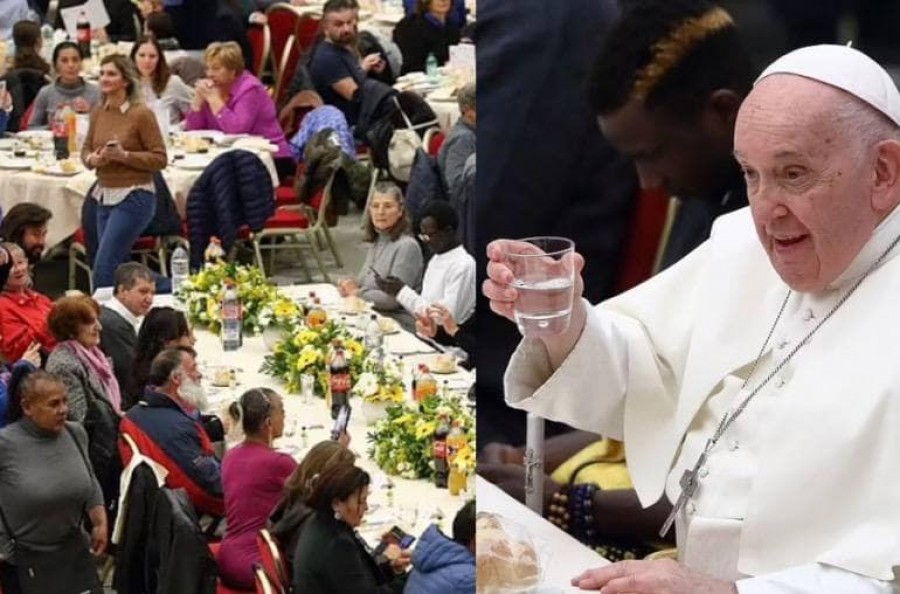 Հռոմի պապը Վատիկանում ճաշի է հրավիրել մի խումբ տրանսգենդերների․ հետո էլ զարմանում էինք, երբ Նիկոլին պարգևատրում էր․ Հարությունյան