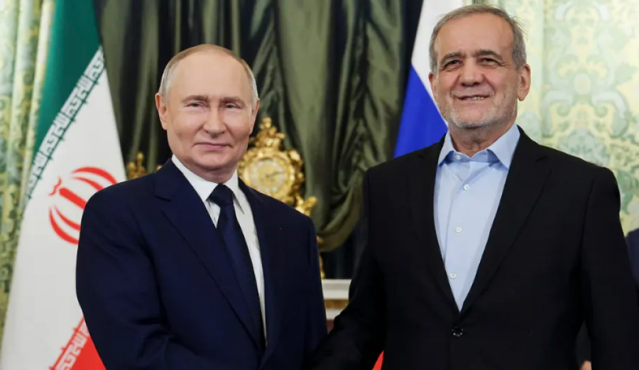 Պուտինն ու Փեզեշքիանը քննարկել են իրավիճակը Հարավային Կովկասում