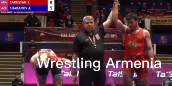 Ըմբշամարտիկ Սերգեյ Սարգսյանը հաղթել է ադրբեջանցուն և դարձել բրոնզե մեդալակիր