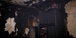 Ղազար Փարպեցի փողոցի բնակարաններից մեկում այրվել են ննջասենյակի գույքն ու այլ կենցաղային իրեր