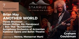 STARMUS VI փառատոնի շրջանակում Հայաստան ժամանող Բրայան Մեյի համերգը տեղի կունենա սեպտեմբերի 7-ին