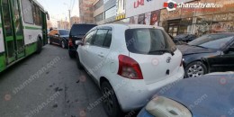 Շղթայական ավտովթար Երևանում, վարորդներից 5-ը կանայք են․ կան տուժածներ